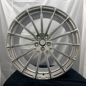 Nuevas llantas forjadas de venta directa de fábrica 5x112 19x10.5 19x9 con revestimiento plateado, radios múltiples, de una pieza, de aleación de aluminio para <span class=keywords><strong>Mercedes</strong></span> S550 <span class=keywords><strong>Coupé</strong></span> - Product Image 1
