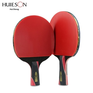 <span class=keywords><strong>Raquette</strong></span> <span class=keywords><strong>de</strong></span> <span class=keywords><strong>tennis</strong></span> <span class=keywords><strong>de</strong></span> <span class=keywords><strong>table</strong></span> Huisheng 5 étoiles, qualité professionnelle, poignée droite horizontale, fibre <span class=keywords><strong>de</strong></span> carbone, manches longs/courts - Product Image 5