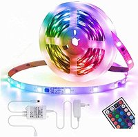 Bande lumineuse LED intelligente RGB 12V, étanche pour extérieur, rétroéclairée, avec contrôle sonore musical et via application