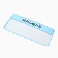 Sacs de rangement de luxe modernes brodés Unoke MJ065 pour Mahjong, en PVC, grande capacité pour 4 joueurs, multicolores, résistants à l'eau, vente en gros