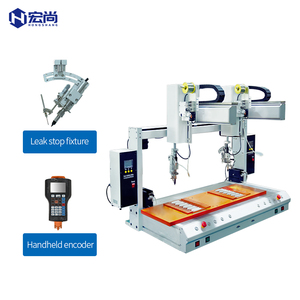 Precisión automática multieje de <span class=keywords><strong>PCB</strong></span> de escritorio para máquina de soldadura de doble estación de procesamiento de placa de circuito - Product Image 3