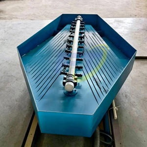 Table vibrante Gemini à haut rendement pour la concentration de l'<span class=keywords><strong>or</strong></span> fin, de l'<span class=keywords><strong>argent</strong></span>, de l'étain, du columbium, du titane, du tungstène, du chrome, du zircon, du plomb et du zinc - Product Image 4