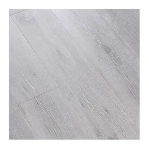 Manufacturer Class 32 Terrace Gray Color Bamboo 7Mm Laminate Plank Flooring For Building Floor Stair Treads