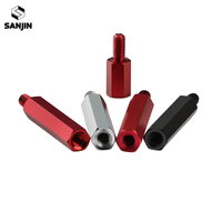Entretoises hexagonales en aluminium M3, finition anodisée, anti-corrosion, colonnes, piliers, entretoises pour RC DIY FPV