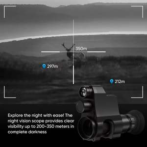 <b>Night</b> <b>Vision</b> <b>Scope</b> 50mm Objective 8X Magnification Fully Multi Coated Tactical Optics for Hunting Shooting - Product Image 1