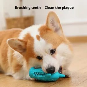 Jouet pour chien en silicone de qualité alimentaire, durable et facile à nettoyer, avec fonction <span class=keywords><strong>sonore</strong></span> et à mâcher, motif dessin animé mignon 'Find My Tail Little Monster' - Product Image 2