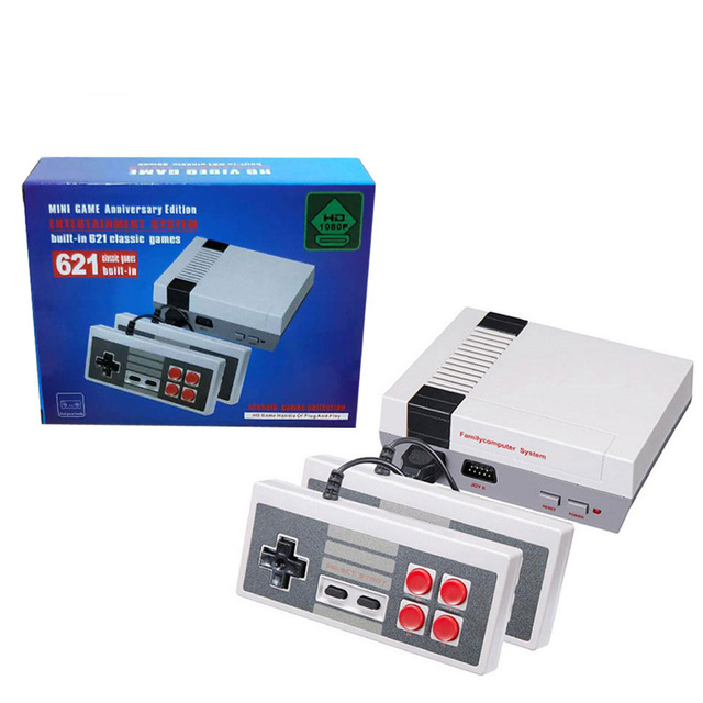 2020 Hot -621 Retro Classic Handheld Mini TV Universal Video Game Consoles with 621 Built-in Games