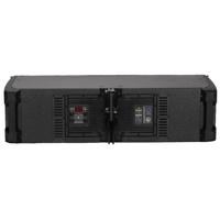 Altavoz de Línea Activa para Exteriores PRO Audio HDL50-A de 12 Pulgadas y 3 Vías con Controlador de Neodimio, Resistente al Agua, de Madera Contrachapada, con Control DSP