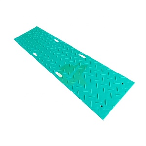 Tapis de protection pour routes d'accès et sols de chantier, 4x8 pieds, 15 mm d'épaisseur, capacité de 80 tonnes, solution routière temporaire réutilisable - Product Image 3