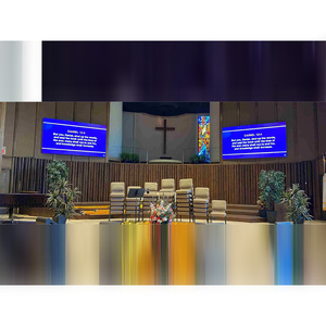 Écran LED d'affichage vidéo fixe pour intérieur, panneau d'affichage intérieur, écran LED pour église, P1.25 1.25 mm, P1.86 1.86 mm, P2.5 2.5 mm - Product Image 2