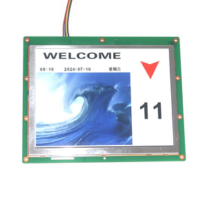 DS60-104 10.4 इंच आधुनिक डिजाइन स्टेनलेस स्टील औद्योगिक ग्रेड उच्च रिज़ॉल्यूशन लिफ्ट कार लिफ्ट चित्र अस्पताल अपार्टमेंट - Product Image 5