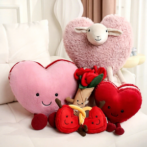 ชุดตุ๊กตาวาเลนไทน์รุ่นลิมิเต็ดอิดิชั่น  รูปหัวใจพร้อมกุญแจล็อค  แกะน้อยแสนสนุก  เจ้าชายกบ  แมลงเต่าทอง  ตุ๊กตาสไตล์เจลลี่แคท - Product Image 2