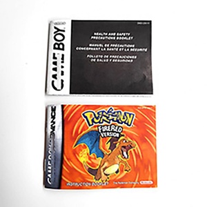 Cartouche de jeu avec finition holographique métallique vert feuille émeraude et rouge feu rubis, boîte de vente au détail et manuel pour GBA Advance - Product Image 3