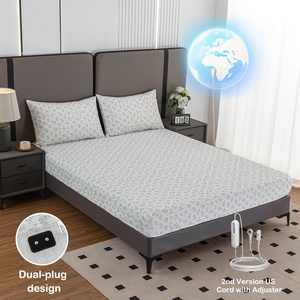 Charge Balance Earthing Bedspread Customized Size Grounding Fitted Sheet 95% Organic Cotton 5% Pure <b>Silver</b> Fiber for Home Hotel - Product Image 1