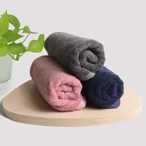 ผ้าเช็ดมือคอตตอนสำหรับยิมและกีฬา-น้ำหนักเบาแห้งเร็วเนื้อนุ่มไม่ก่อให้เกิดอาการแพ้สีทึบสำหรับฟิตเนสโยคะใช้งานกลางแจ้ง - Product Image 2