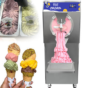 Yourtime Prix d'usine Machine à yaourt glacé 56L/H, Congélateur discontinu pour yaourt glacé et <span class=keywords><strong>gelato</strong></span>, <span class=keywords><strong>Sorbetière</strong></span> <span class=keywords><strong>électrique</strong></span> pour glace dure - Product Image 3