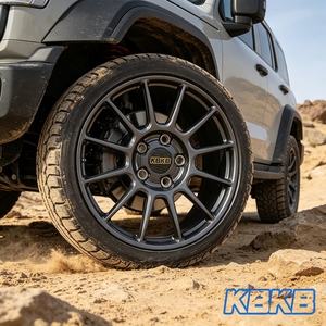 ล้อแม็กนีเซียมฟอร์จ KBKB สีสั่งทำพิเศษ ขนาด 15-22 นิ้ว สำหรับรถออฟโรด SUV อะไหล่แต่ง ล้อออฟโรดแบบหลายก้าน สำหรับรถยนต์ออฟโรด OEM - Product Image 6