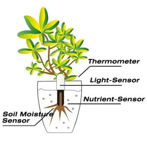 Monitor Inteligente para el Cuidado de Plantas con Sensores en Tiempo Real para Fertilidad, Nivel de Humedad, Luz y Temperatura - Product Image 3