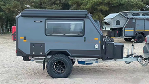 Oem tùy chỉnh sang trọng RV Motorhome nhà máy sản xuất cửa sổ lớn offroad cắm trại cho xe tải cắm trại du lịch Trailer - Product Image 6