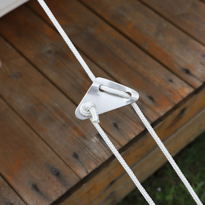 Corde de fixation coupe-vent pour randonnée, 4 mm 5 mm, en polyester, pour tente, bâche, corde à linge, avec boucle - Product Image 1