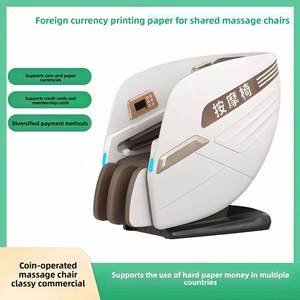 Shared Commercial Scanning Code <b>Throw</b> Coins Banknotes Fully Automatic 4D zero Gravity SL Double-track Shiatsu Massage <b>Chair</b> - Product Image 3