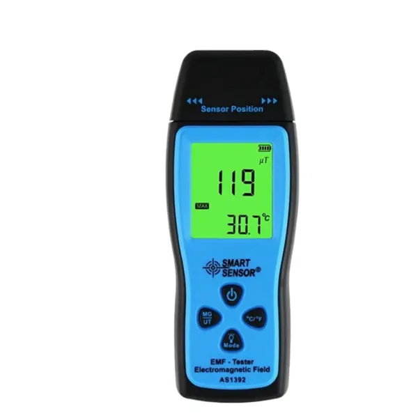 EMF Meter แม่เหล็กไฟฟ้า Field เครื่องตรวจจับรังสีมือถือมินิดิจิตอล EMF Detector