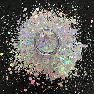 Polvo de Purpurina PET de Grado Cosmético, Biodegradable y Ecológico, Precio de Fábrica, Venta Caliente, 1kg MOQ para OEM y Suministro a Granel - Product Image 2