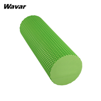 Rouleau de massage en mousse EVA haute densité WavarEVA, léger, couleur personnalisable, livraison rapide, massage des tissus profonds