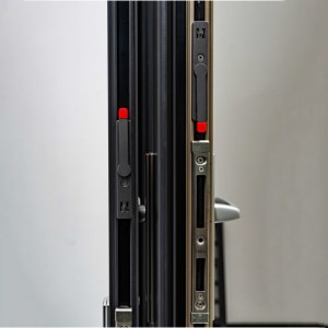 Système <span class=keywords><strong>de</strong></span> Portes Doubles en Aluminium Haute Performance, Design Moderne et Élégant, Robuste, pour Usage Commercial et Résidentiel - Product Image 3