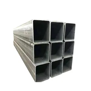 Q235 Ss440 A36 Carbon Steel Rectangle Tube Black Steel Square Pipe Rhs Shs Steel Profile MS Mild Low Carbon Rectangular Tube