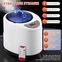 Plate-forme Offre Spéciale de commerce électronique de dessus de tente portative de sauna à vapeur de la conception acrylique moderne 3.0L pour l'usage d'appartement
