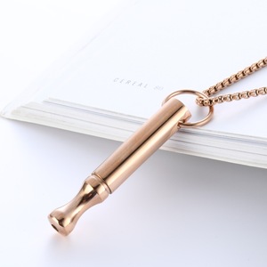 Collier inhalateur Palton en acier inoxydable, alternative au cigarette, pendentif sans fumée pour hommes, cadeaux - Product Image 6