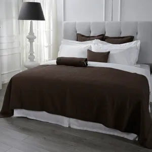 300TC Polyester Cotton Hotel Bedding Set Sateen White Duvet Cover Flat Sheet Pillow Case