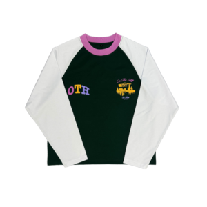 เสื้อยืดแขนยาวทรงปกติแบบถักสำหรับผู้ชาย - Product Image 1
