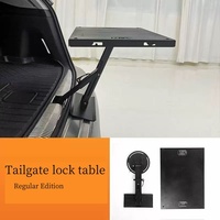 Table de camping multifonctionnelle, durable, au design moderne et antique, pour villa, petite, pliable, avec verrou, pour hayon de voiture