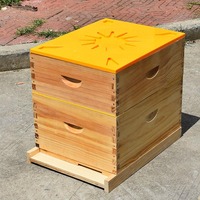 Nueva Cubierta Interior de Plástico Amarillo para Colmena Langstroth de 10 Marcos con 12 Vías de Escape para Abejas, Condición: Nuevo