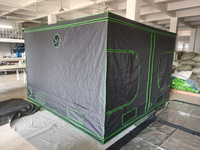 Serre de culture 10x10 (300x300x200cm) hautement réfléchissante en Mylar 600D pour culture hydroponique, plantes d'intérieur, extra grande serre de culture domestique