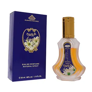 JYOLU293 Parfum Arab untuk Wanita, Aroosah 35ML Dapat Disesuaikan