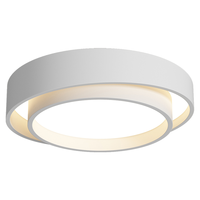 Plafonnier moderne minimaliste en acrylique avec source de lumière LED pour chambre à coucher, salon et couloir