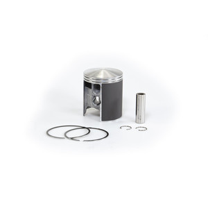 Pistón 2T Ø 68,5 tamaño 0 con pasador Ø 16 y 2 anillos semitrapezoidales cromados tamaño BB - Product Image 1