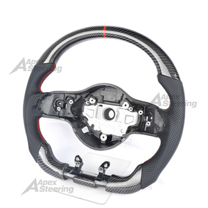 Volant en fibre de carbone pour Mercedes-Benz Classe A, B, C, S, E, AMG C63, E63, G63, GLS63S, GLA45, <span class=keywords><strong>A45</strong></span>, S65, S63 <span class=keywords><strong>GT</strong></span>, CLS63, GLS63 – Stock USA - Product Image 5