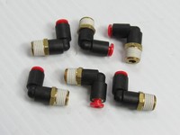 Barang Baru 6 Buah Fitting Sambungan Pipa Aliran Udara Kql01-34s 1/8"tube 1/8"npt Baru, Asli, Tersedia, dengan Garansi Satu Tahun.