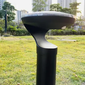 IK10 Luces de energía PIR Sensor de movimiento IP66 Batería de alimentación de CC inalámbrica Suministro de jardín solar Luz LED resistente al vandalismo Aluminio ECO