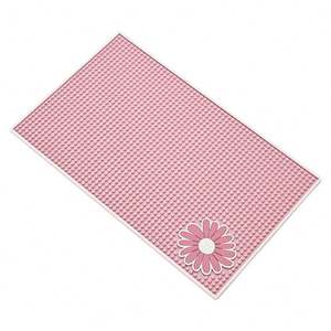 Custom Logo Soft PVC <b>Bar</b> Mat Non-Slip Silicone Rubber Spill Mat for <b>Bars</b> Restaurants Waterproof Promotional Drinkware Accessory - Product Image 3