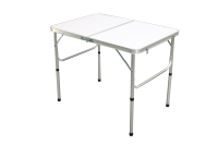 Table pliante en alliage d'aluminium et MDF pour usage extérieur, table de camping légère, table de pique-nique pliante pour le jardin