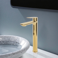 Robinet de lavabo domestique à capteur tactile, monotrou, à montage sur comptoir, à économie d'énergie, style contemporain, vente directe usine Kaiping