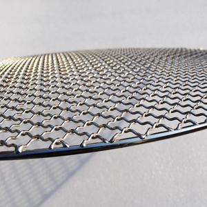 Customized Round Rectangular Stainless Steel 304 Pizza Screen Mesh Pizza Baking Tray Pizza <strong>Pan</strong> Perforated BBQ <strong>Grill</strong> Rack - Product Image 4