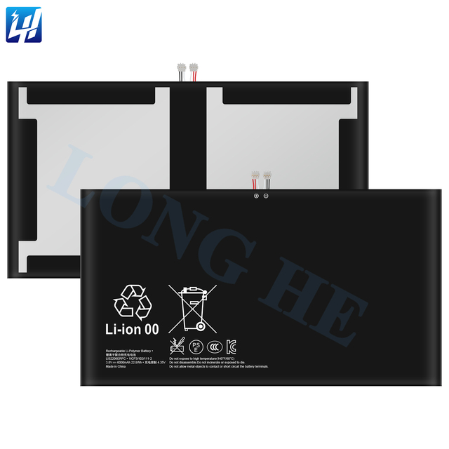 High Quality Tablet Digital Battery LIS2206ERPC for Sony Xperia Tablet Z2 SGP512 SGP521 SGP541 3.8V 6000mAh Replacement Battery