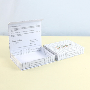 Luxury Folding Gift <b>Box</b> Classic White Large Magnetic Presentation Gift <b>Hamper</b> <b>Box</b> <b>for</b> Packing - Product Image 1