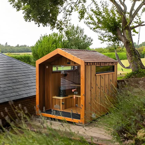 Sauna extérieur de style moderne de luxe, sauna domestique de haute qualité pour 4 à 6 personnes avec <span class=keywords><strong>bar</strong></span> à oxygène - Product Image 3